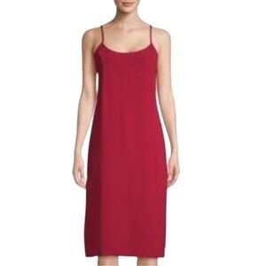 Show Me Your Mumu Shiloh Slip Dress in Cherry Size S